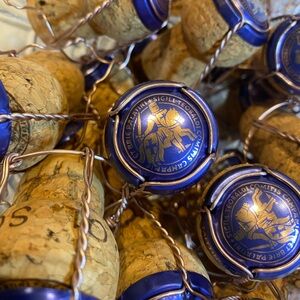 30 Sets Tattinger Prestige Brut Rose Corks & Cages